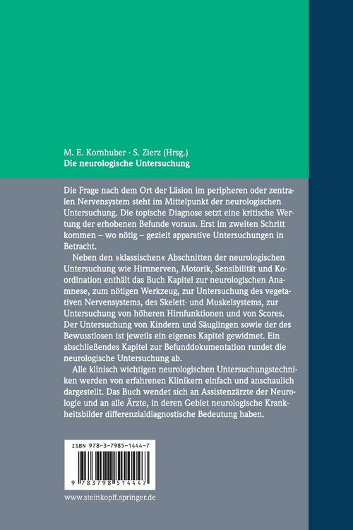 Produktbild: Die neurologische Untersuchung