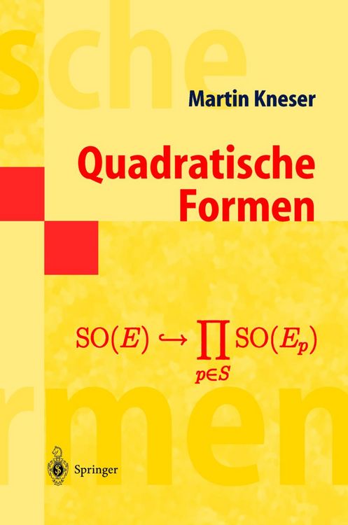 Produktbild: Quadratische Formen
