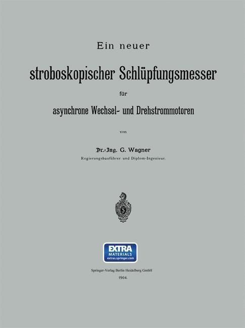 Produktbild: Ein neuer stroboskopischer Schl&uuml;pfungsmesser f&uuml;r asynchrone Wechsel- und Drehstrommotoren