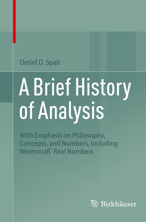 Produktbild: A Brief History of Analysis