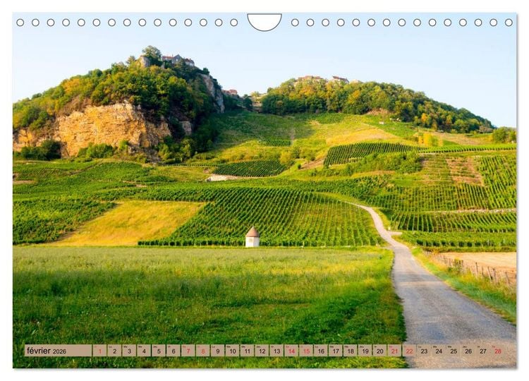 Produktbild: La Franche-Comt&eacute; magique (Calendrier mural 2026 DIN A4 vertical), CALVENDO calendrier mensuel