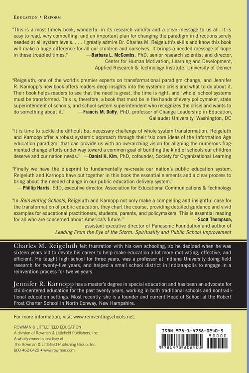 Produktbild: Reinventing Schools