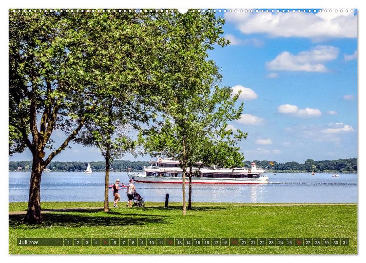 Produktbild: Bad Zwischenahn - Erholung am Meer (hochwertiger Premium Wandkalender 2026 DIN A2 quer), Kunstdruck in Hochglanz