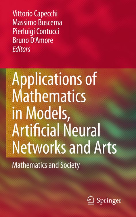 Produktbild: Applications of Mathematics in Models, Artificial Neural Networks and Arts