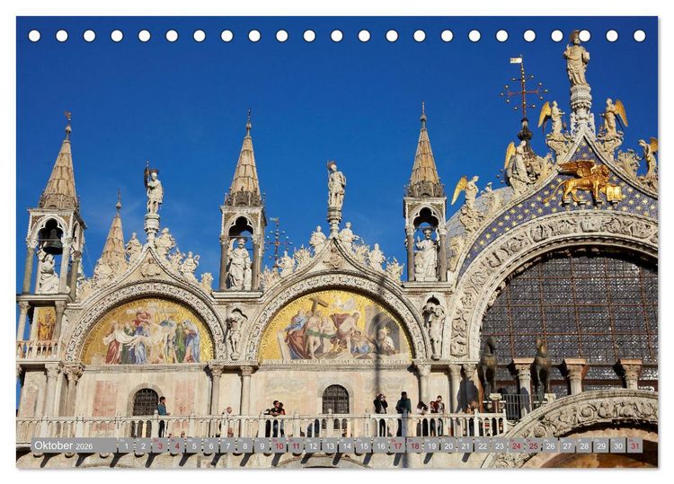 Produktbild: Mein VENEDIG (Tischkalender 2026 DIN A5 quer), CALVENDO Monatskalender
