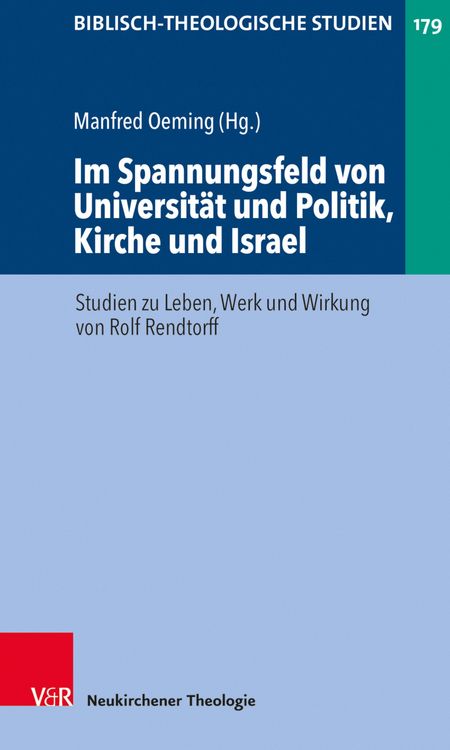 Produktbild: Im Spannungsfeld von Universit&auml;t und Politik, Kirche und Israel