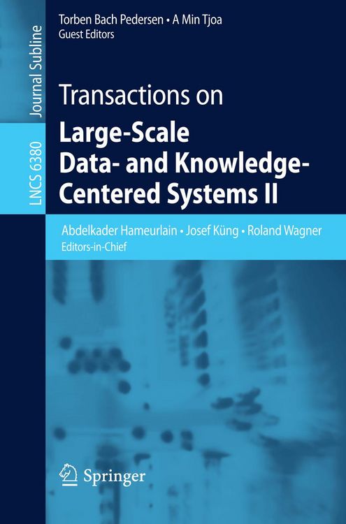 Produktbild: Transactions on Large-Scale Data- and Knowledge-Centered Systems II