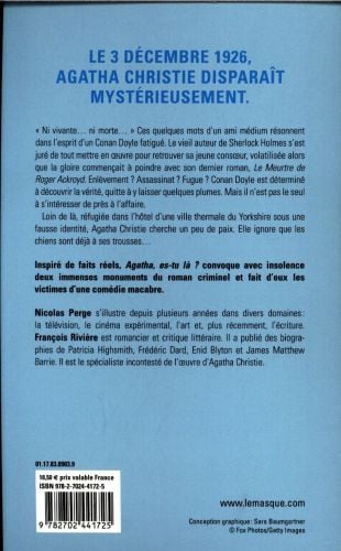 Produktbild: Agatha, es-tu l&agrave; ?