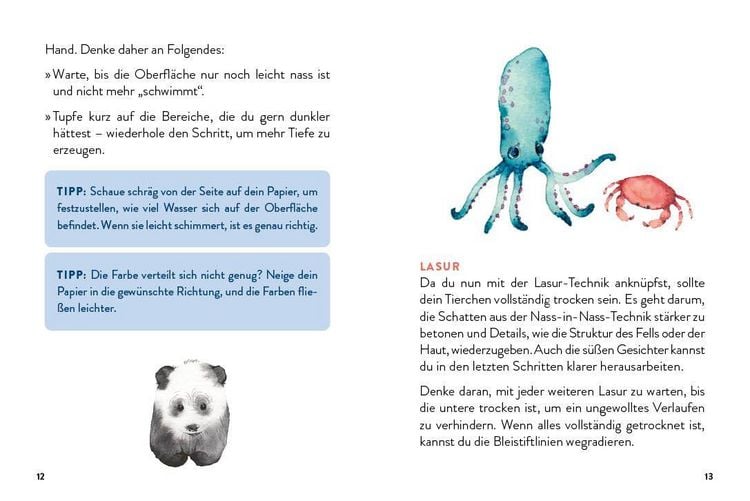 Produktbild: 55 x Watercolor &ndash; Motiv-Sammlung: Kartenset f&uuml;r 5-Minuten-Aquarelle