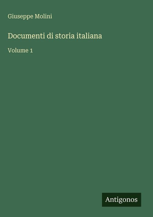 Produktbild: Documenti di storia italiana