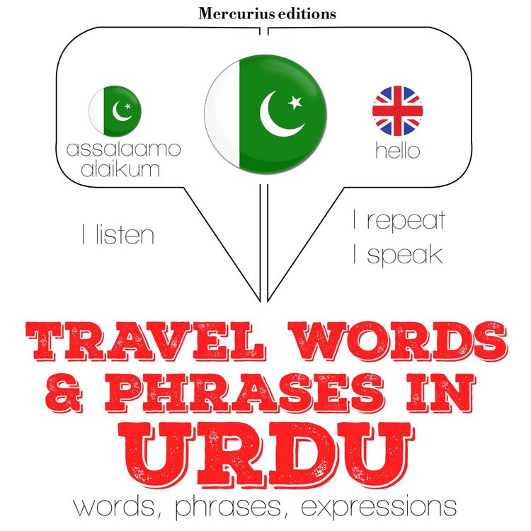 Produktbild: Travel words and phrases in Urdu