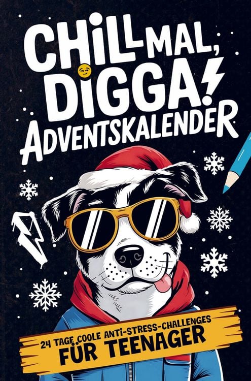 Produktbild: Chill Mal, Digga! Adventskalender f&uuml;r Teenager Jungs und M&auml;dchen