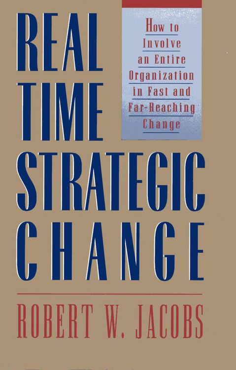 Produktbild: Real Time Strategic Change