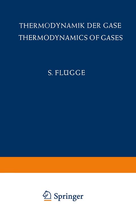 Produktbild: Thermodynamik der Gase / Thermodynamics of Gases