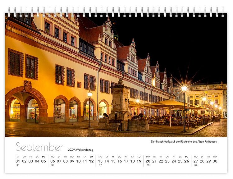 Produktbild: Kalender Leipzig kompakt 2027