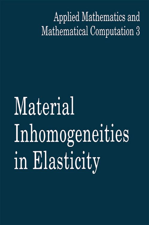 Produktbild: Material Inhomogeneities in Elasticity