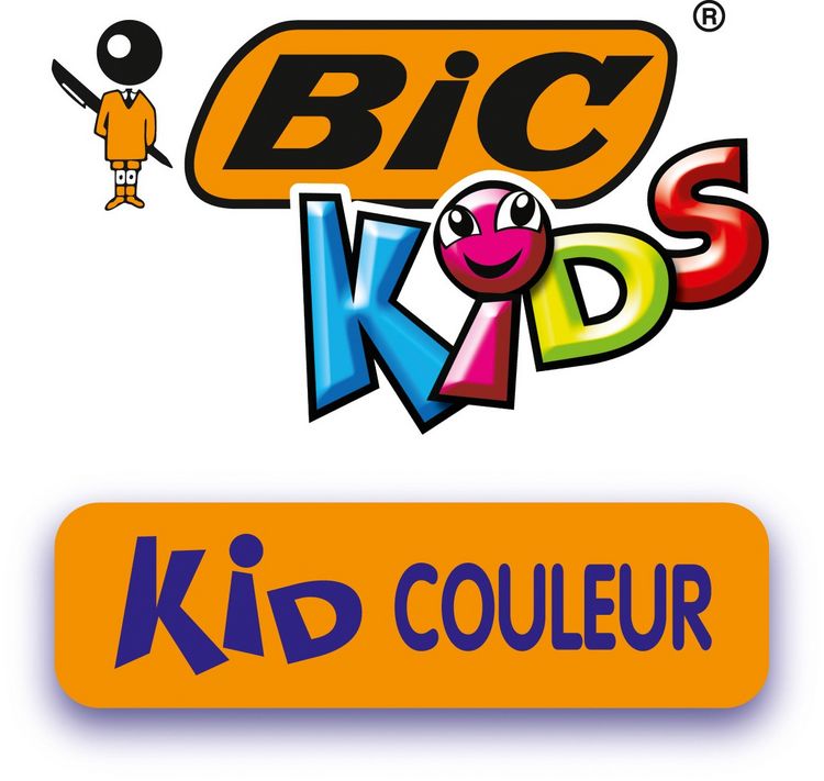Produktbild: BiC&reg; KIDS Fasermalstifte Kid Couleur, 12 Farben