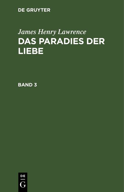 Produktbild: Das Paradies der Liebe. Band 3