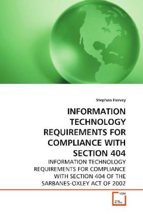 Produktbild: Harvey, S: Information Technology Requirements For Complianc