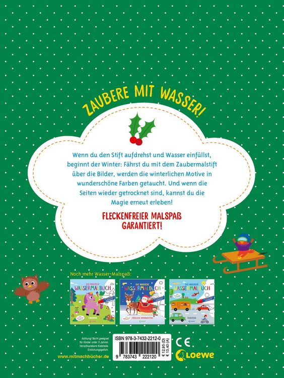 Produktbild: Das magische Wassermalbuch - Winter