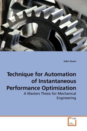Produktbild: Gunn, J: Technique for Automation of Instantaneous Performan