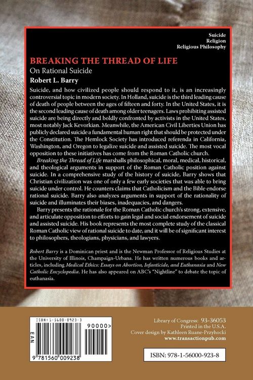 Produktbild: Breaking the Thread of Life