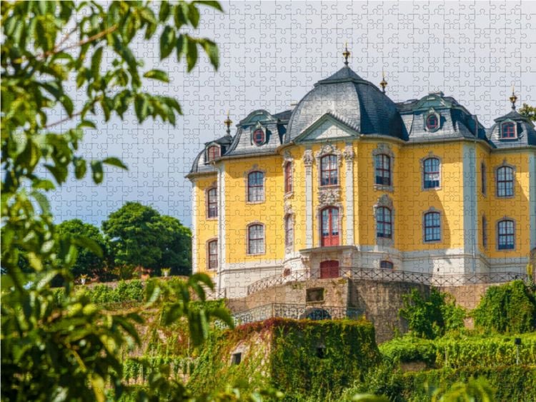 Produktbild: CALVENDO Puzzle Schloss Dornburg | 1000 Teile Lege-Gr&ouml;&szlig;e 64x48cm Foto-Puzzle f&uuml;r gl&uuml;ckliche Stunden