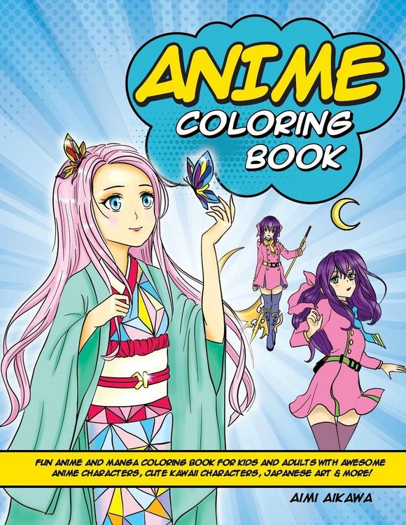 Produktbild: Anime Coloring Book
