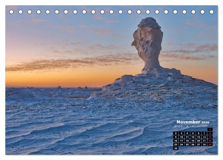 Produktbild: &Auml;gypten &ndash; westliche W&uuml;sten (Tischkalender 2026 DIN A5 quer), CALVENDO Monatskalender
