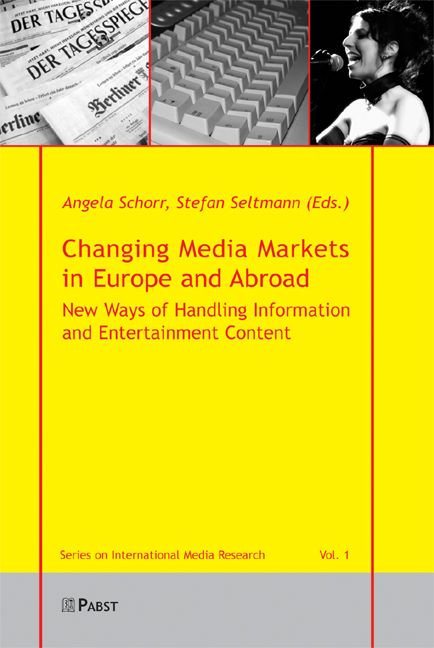 Produktbild: Changing Media Markets in Europe and Abroad