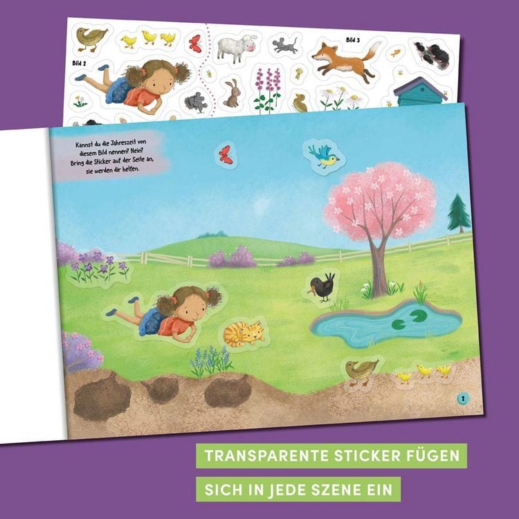Produktbild: Stickern ohne Ende - Die vier Jahreszeiten
