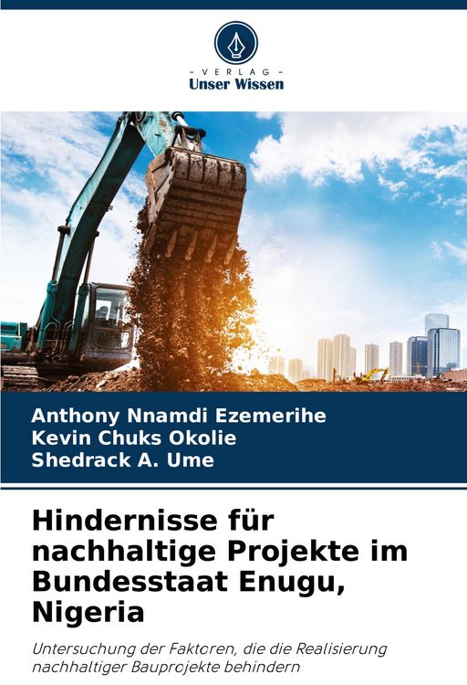 Produktbild: Hindernisse f&uuml;r nachhaltige Projekte im Bundesstaat Enugu, Nigeria