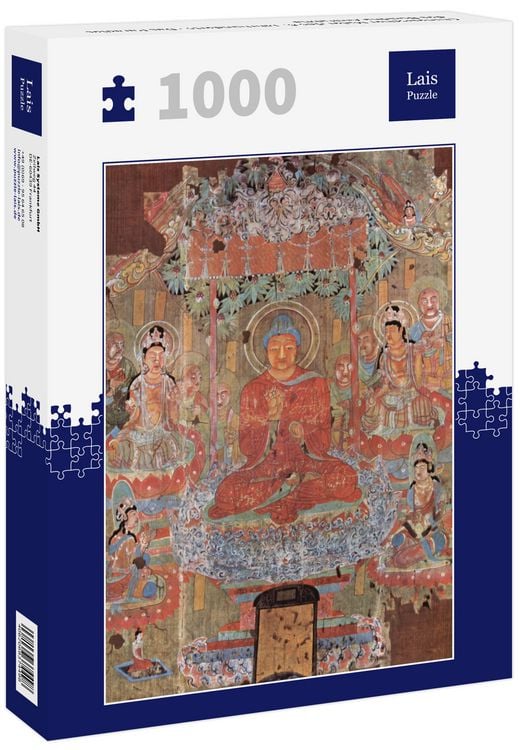 Produktbild: Lais Puzzle Chinesischer Maler des 8. Jahrhunderts - Das Paradies des Buddha Amitabha 1000 Teile