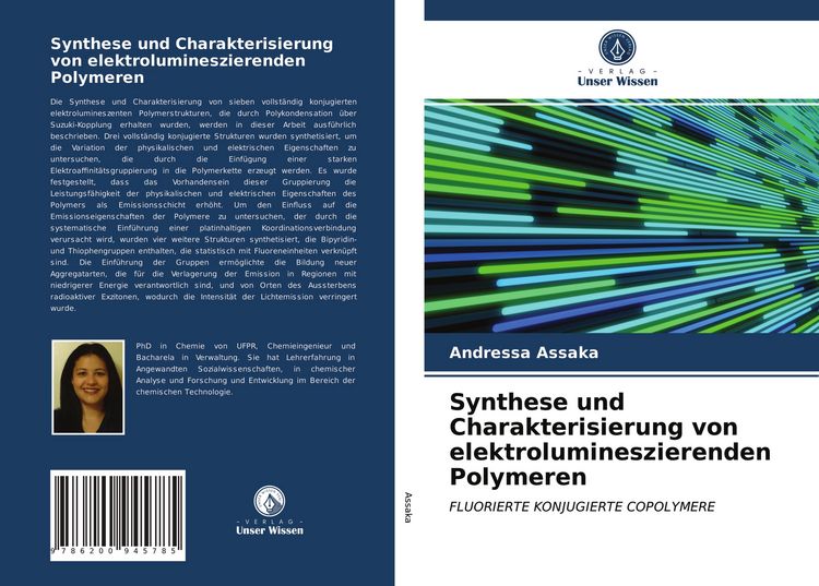Produktbild: Synthese und Charakterisierung von elektrolumineszierenden Polymeren