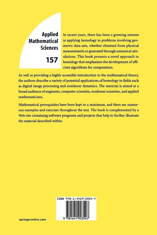 Produktbild: Computational Homology