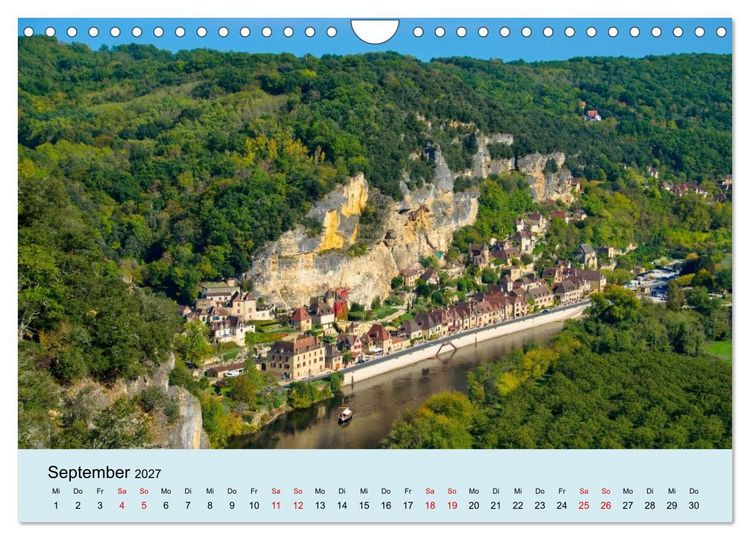 Produktbild: Frankreich &ndash; Landschaften zum Verlieben (Wandkalender 2027 DIN A4 quer), CALVENDO Monatskalender
