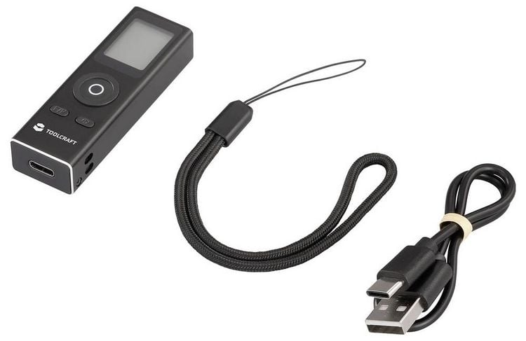 Produktbild: TOOLCRAFT P30 Mini Laser-Entfernungsmesser 30m