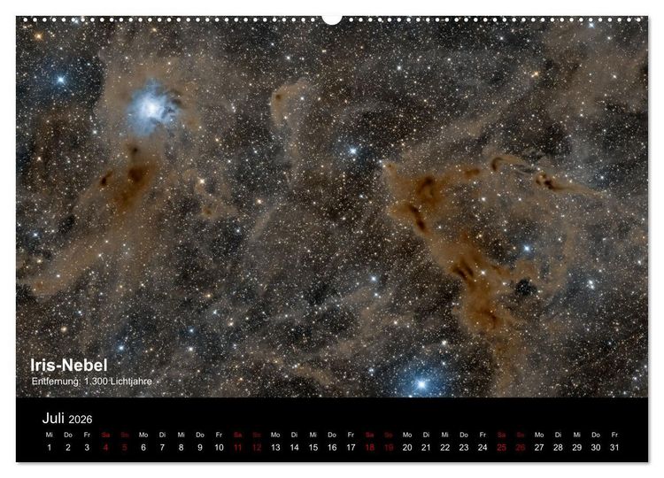 Produktbild: Juwelen des Nachthimmels (Wandkalender 2026 DIN A2 quer), CALVENDO Monatskalender