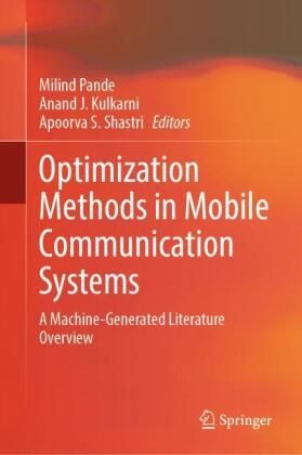 Produktbild: Optimization Methods in Mobile Communication Systems