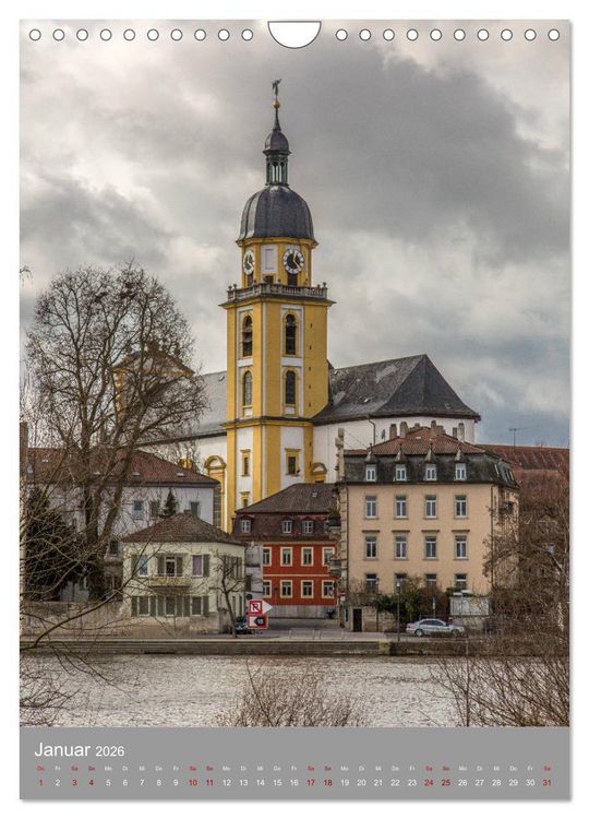Produktbild: Kitzingen im Hochformat (Wandkalender 2026 DIN A4 hoch), CALVENDO Monatskalender