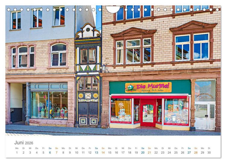 Produktbild: Eisenach - zu F&uuml;&szlig;en der Wartburg (Wandkalender 2026 DIN A4 quer), CALVENDO Monatskalender