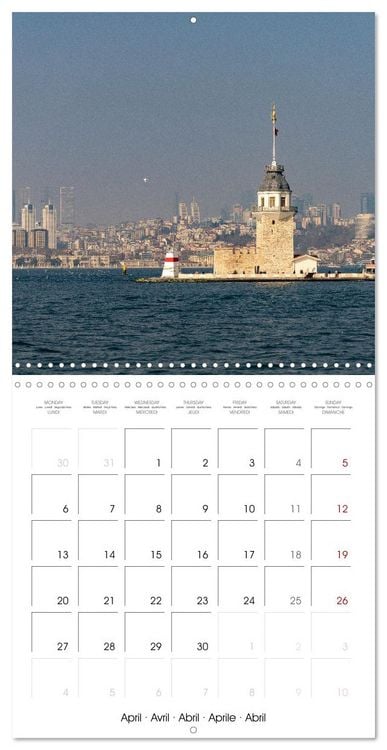 Produktbild: Turkey - Istanbul (Wall Calendar 2026 12 &times; 12 Inch) CALVENDO 12 Month Wall Calendar