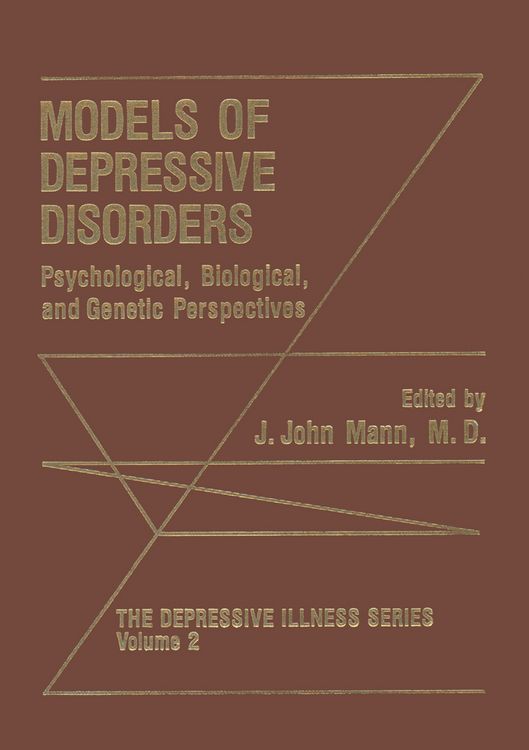 Produktbild: Models of Depressive Disorders