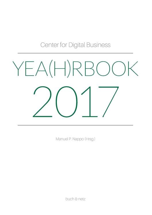 Produktbild: Center for Digital Business Yea(h)rbook 2017