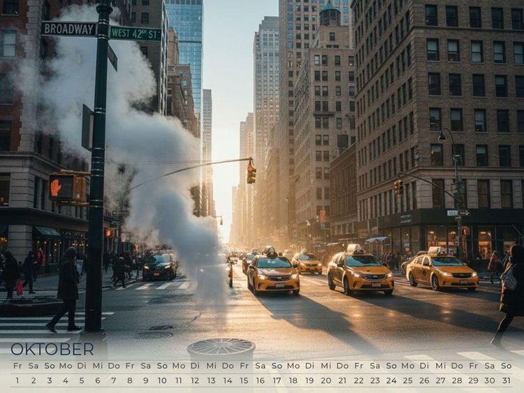 Produktbild: New York Kalender 2027