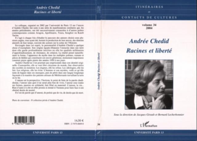 Produktbild: Andree chedid racines et liberte