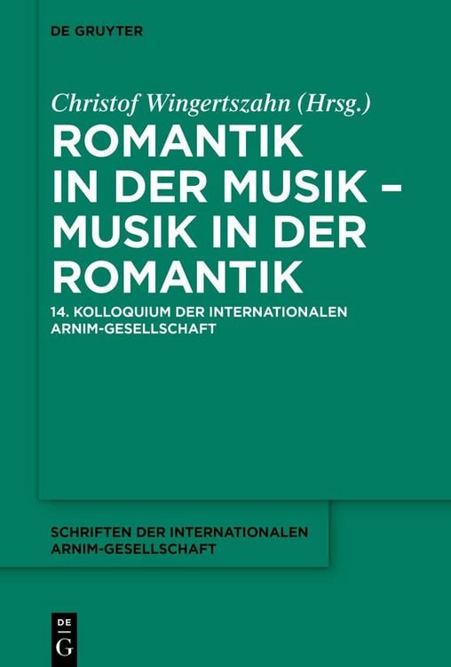 Produktbild: Romantik in der Musik &ndash; Musik in der Romantik