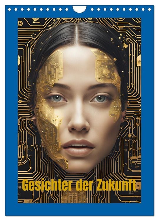 Produktbild: Gesichter der Zukunft (Wandkalender 2026 DIN A4 hoch), CALVENDO Monatskalender