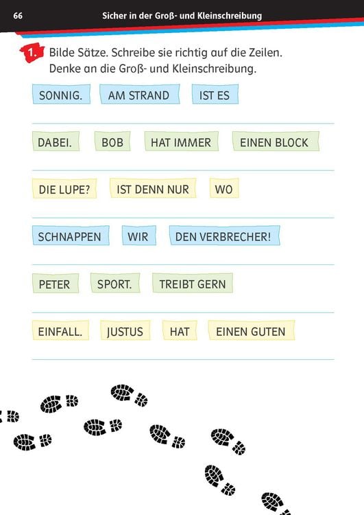 Produktbild: Die drei ??? Kids: Mein &Uuml;bungsheft Deutsch 2. Klasse &ndash; Richtig schreiben
