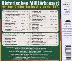 Produktbild: Various: Historisches Milit&auml;rkonzert mit Zapfenstreich NVA
